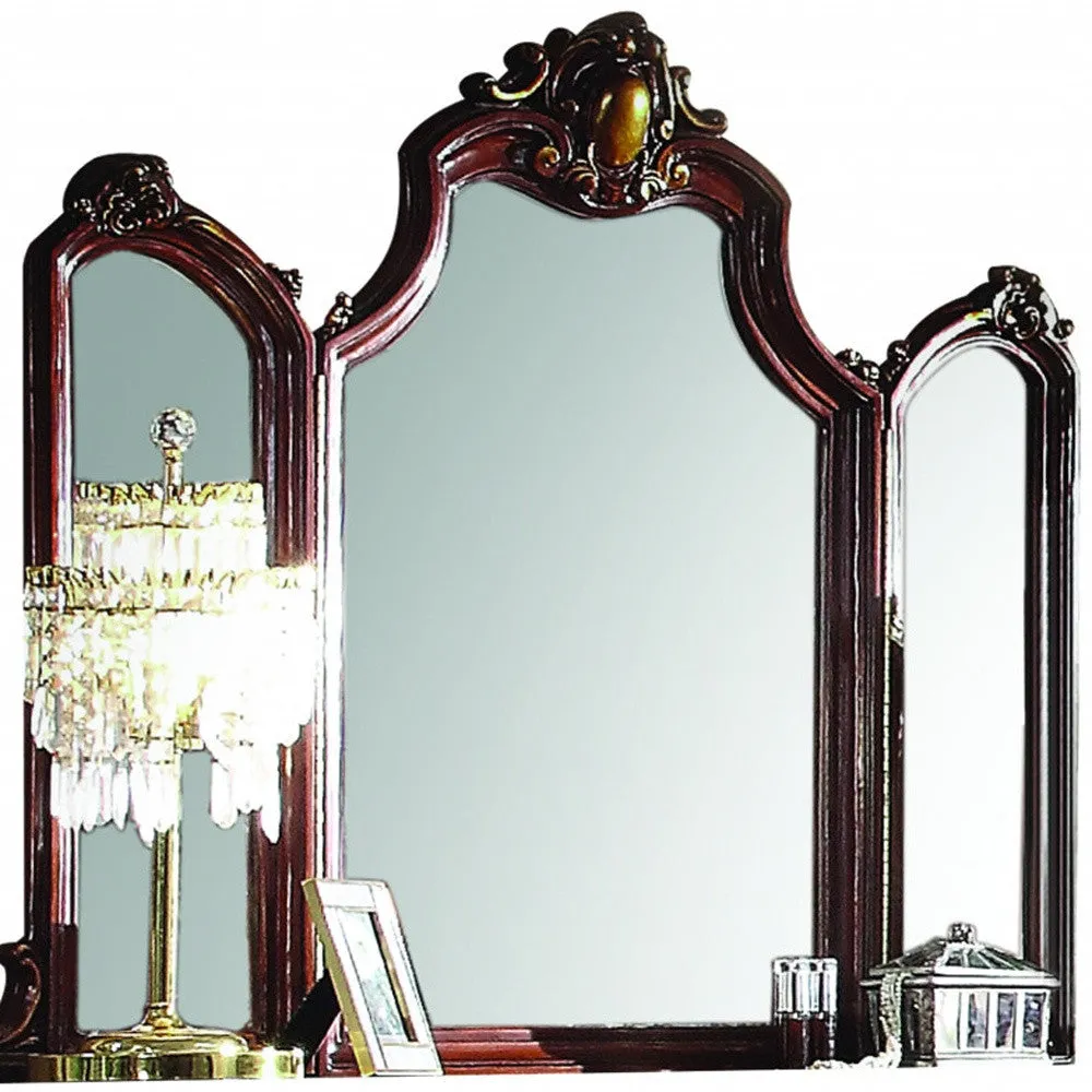 45 Irregular Dresser Wood Mirror