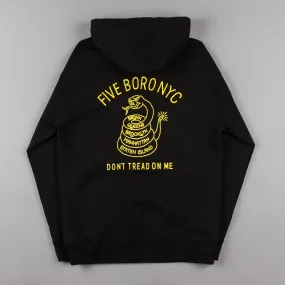 5Boro Don't Tread Hooded Sweatshirt - Black