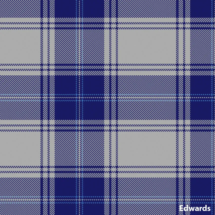 8 Yard Hand Made Kilt - Welsh Surname Tartans