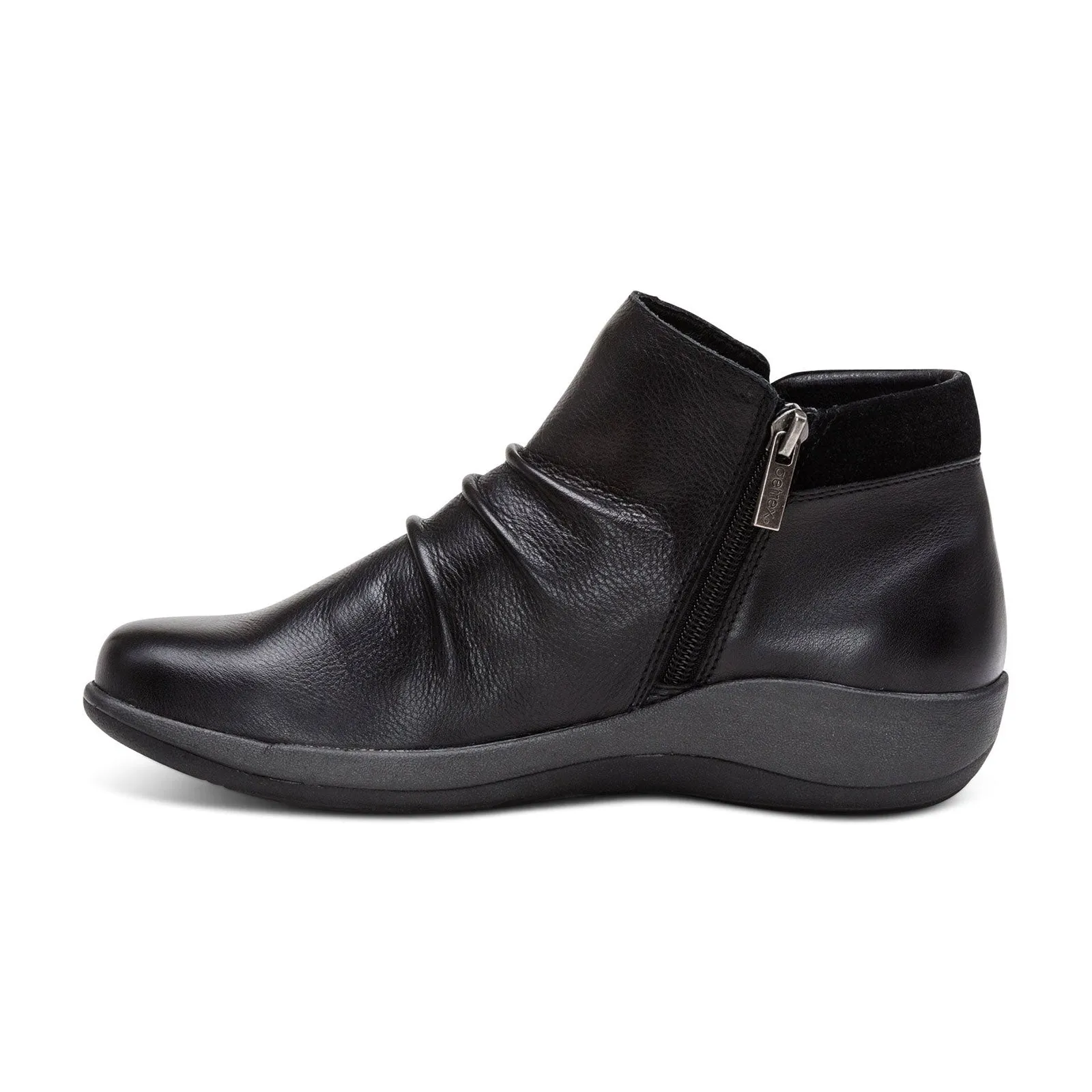 Aetrex Luna Ankle Boot (Women) - Black