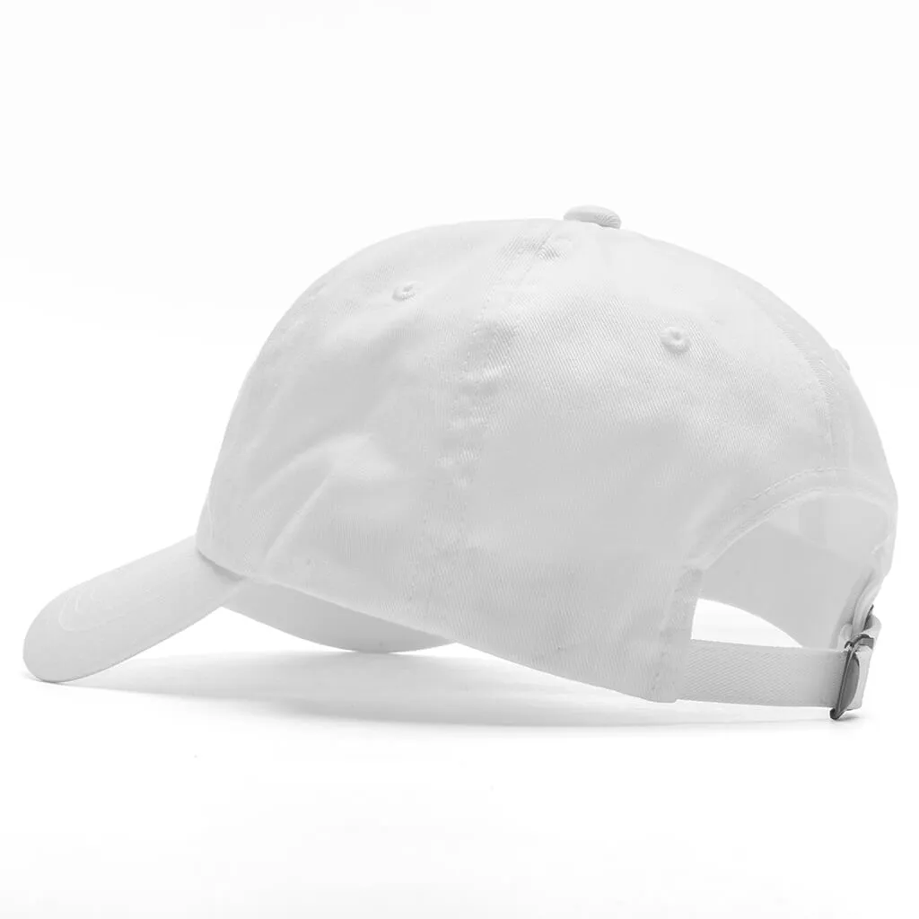 Arch Dad Hat - White/Prism Violet