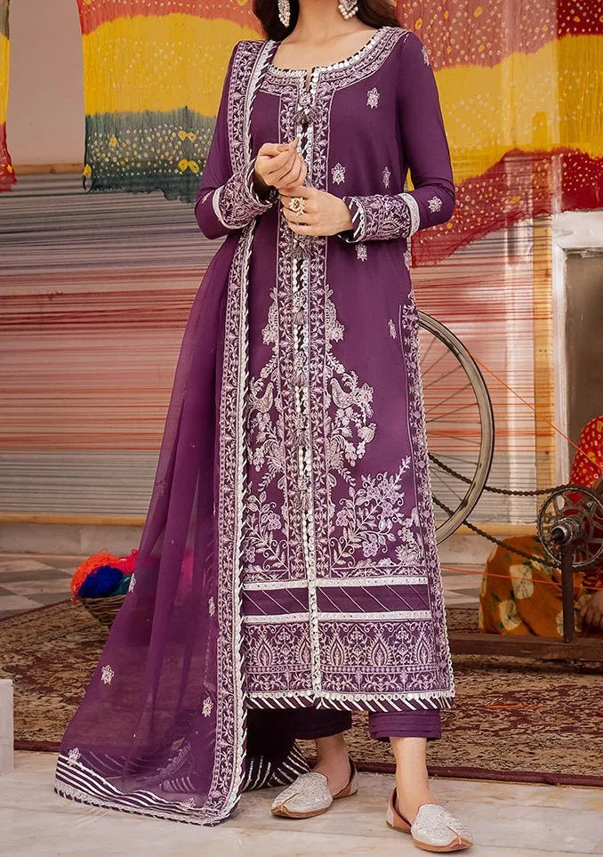 Asim Jofa Abresham Pakistani Lawn Silk Dress