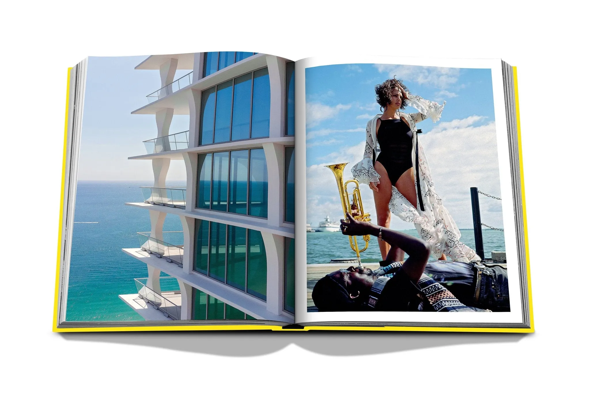 ASSOULINE Miami Beach Hardcover Book by Horacio Silva