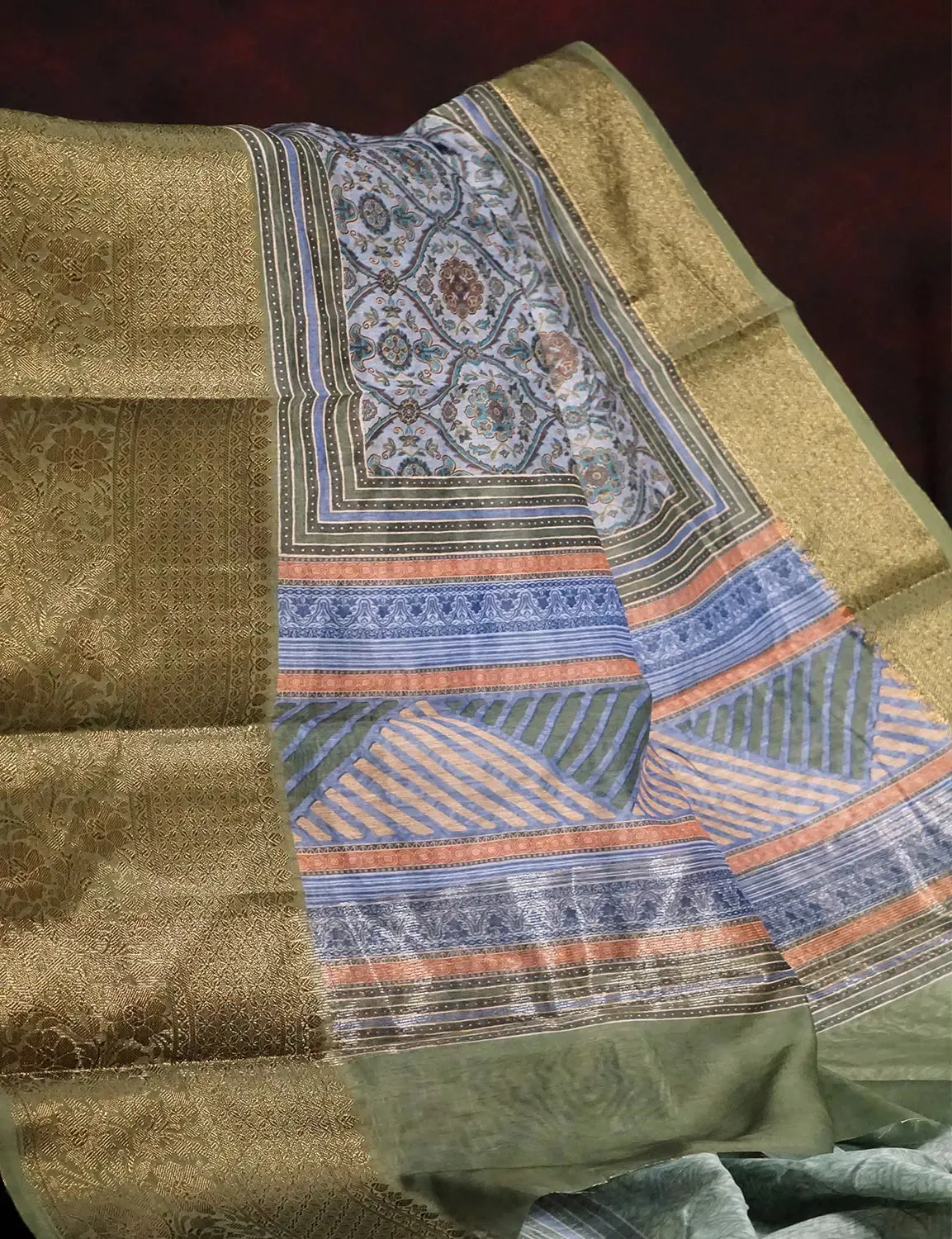 BANARAS CHANDERI SILK -BCS308