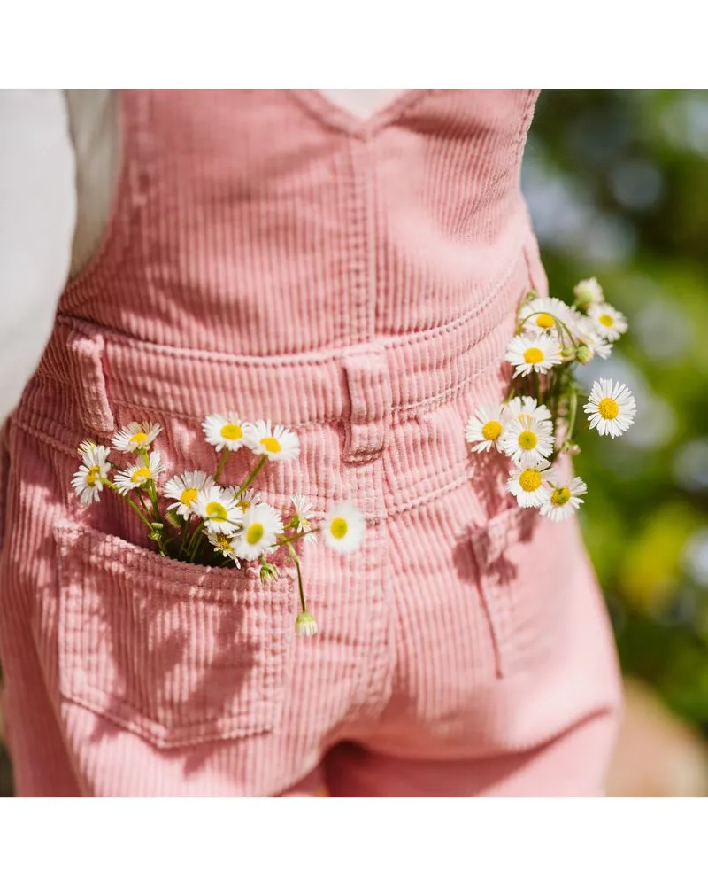 Bebe Thea Embroidered Cord Overall