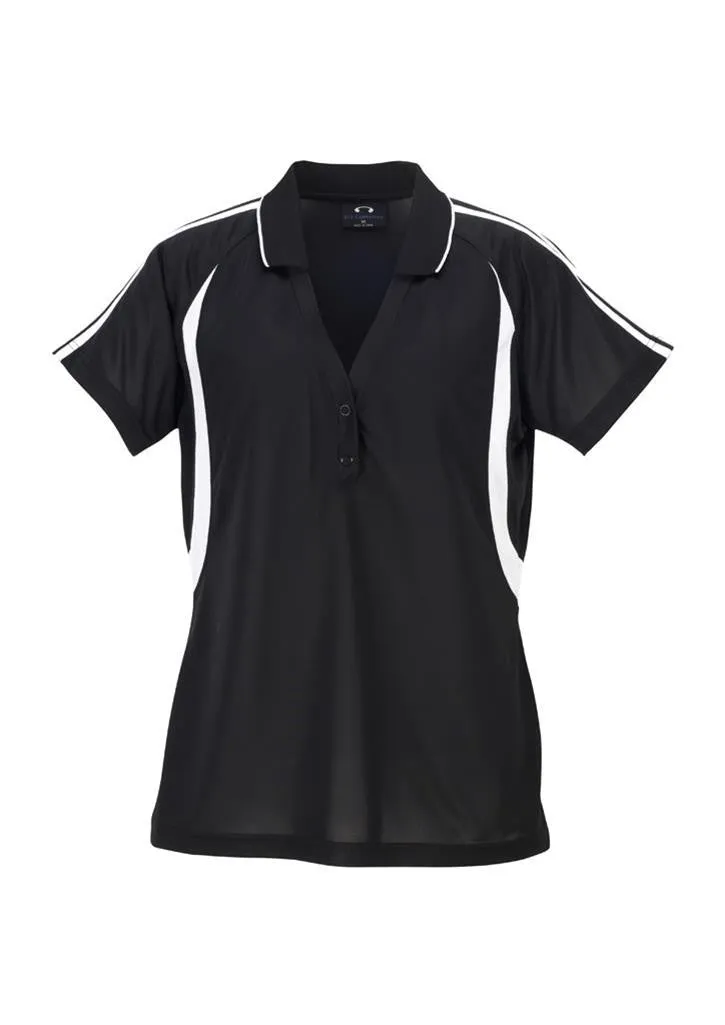 Biz Collection Ladies Flash Polo 1st ( 11 Colour ) (P3025)-Clearance