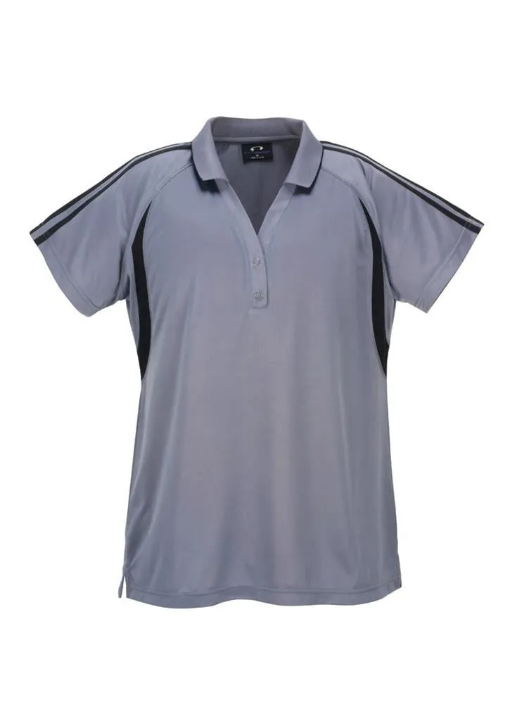 Biz Collection Ladies Flash Polo 1st ( 11 Colour ) (P3025)-Clearance