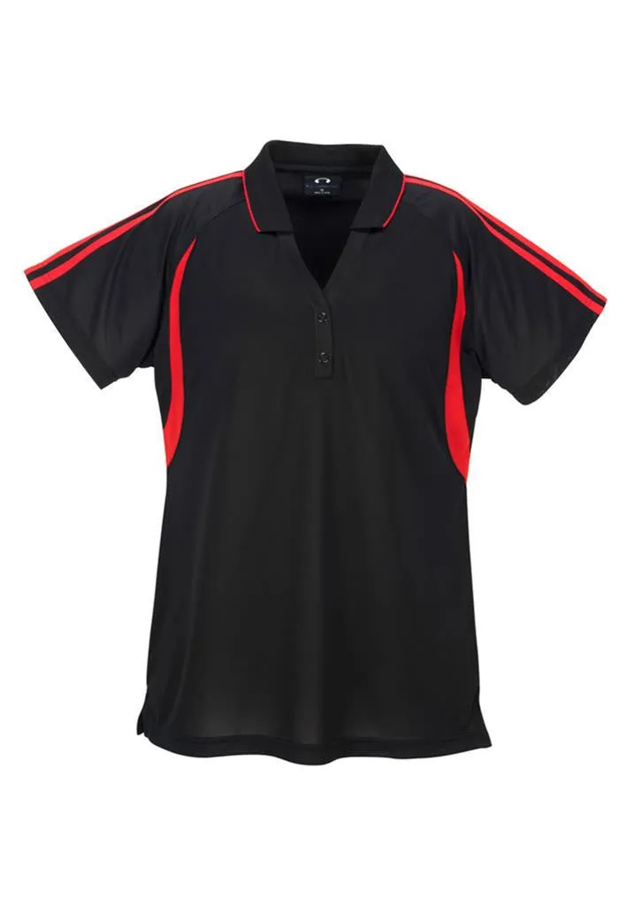 Biz Collection Ladies Flash Polo 1st ( 11 Colour ) (P3025)-Clearance