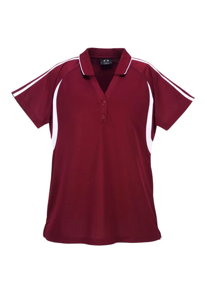 Biz Collection Ladies Flash Polo 1st ( 11 Colour ) (P3025)-Clearance