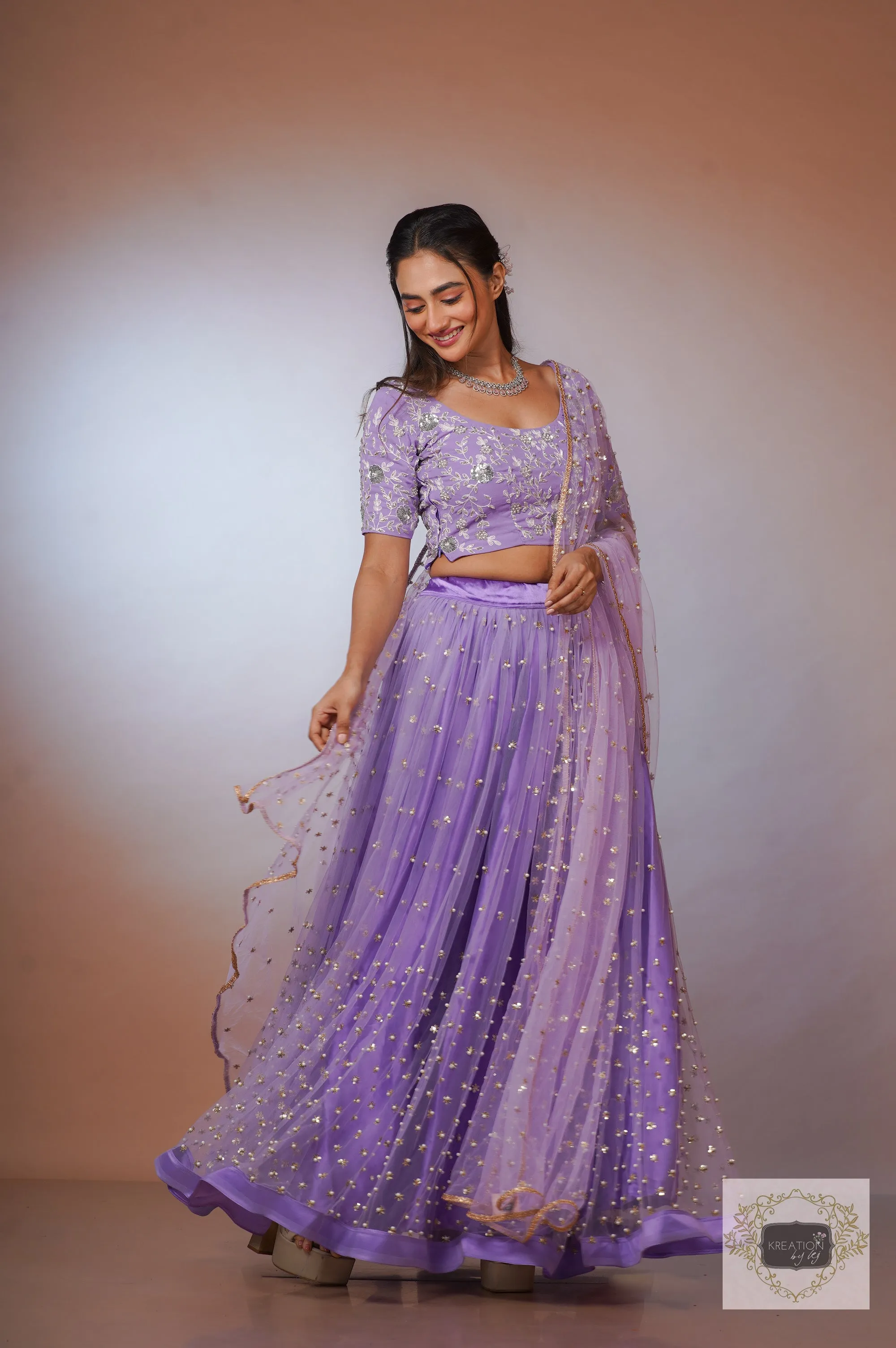 Chaand Chupa Badal Mein Lehenga Set