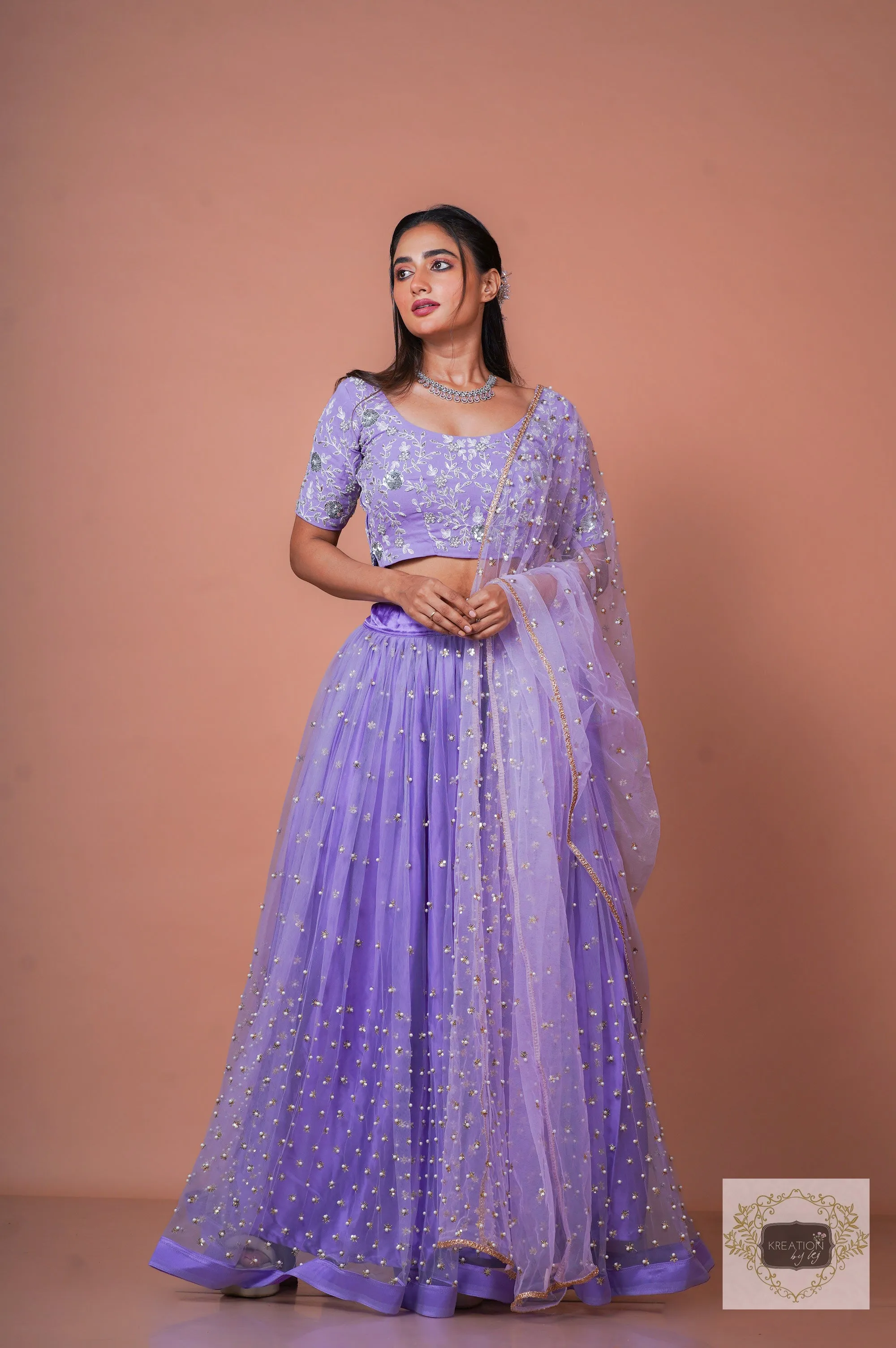 Chaand Chupa Badal Mein Lehenga Set