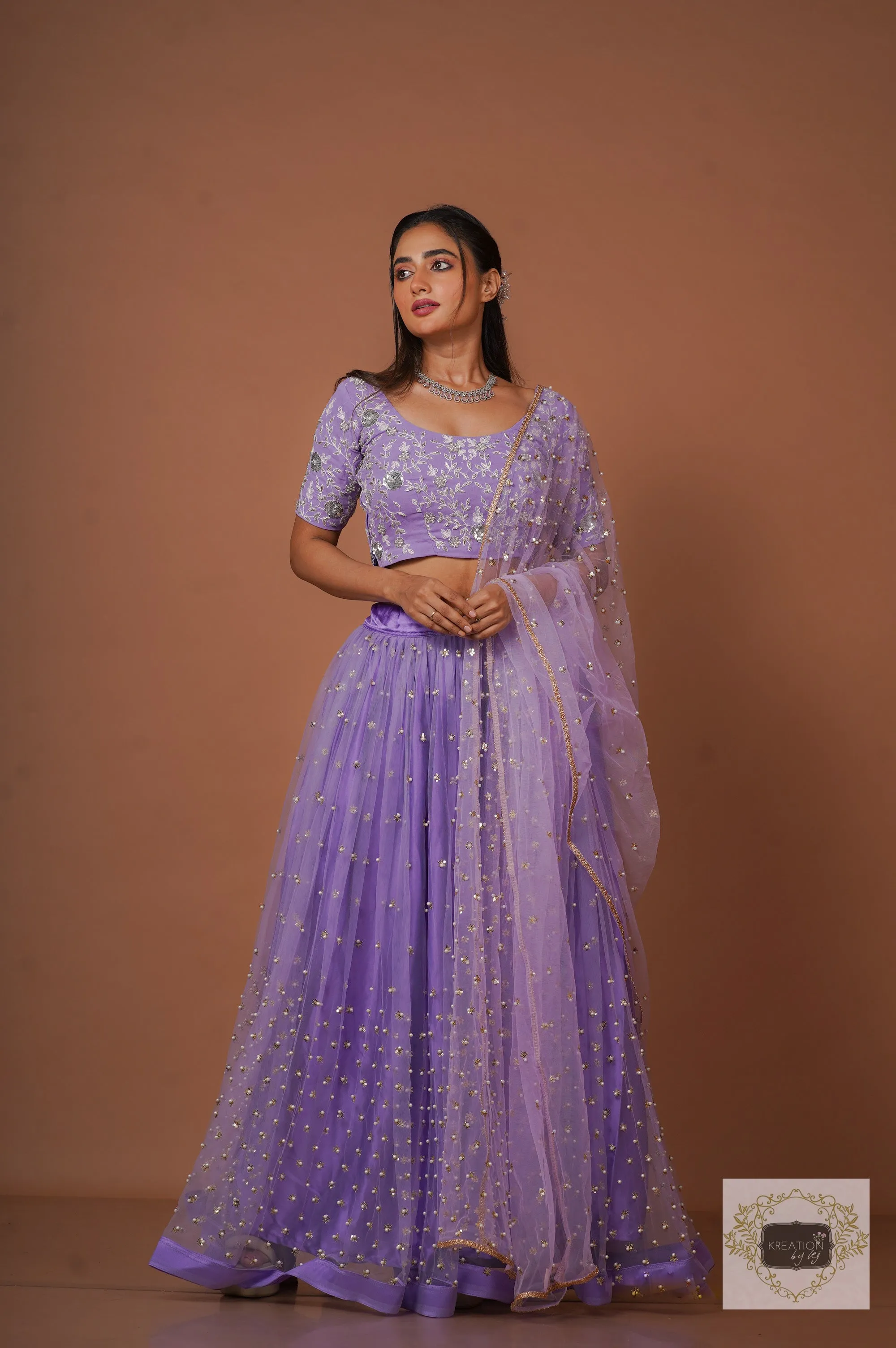 Chaand Chupa Badal Mein Lehenga Set