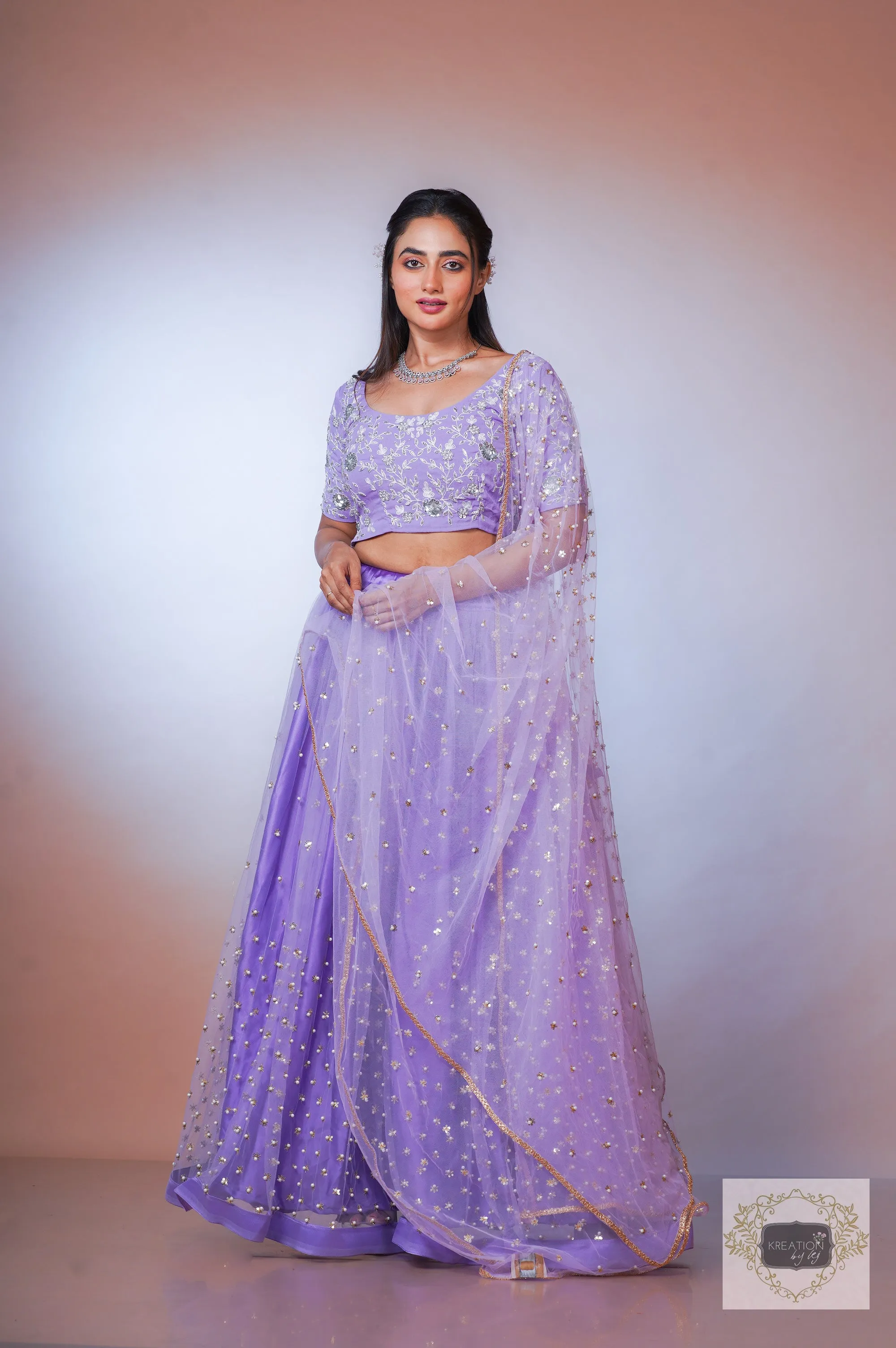 Chaand Chupa Badal Mein Lehenga Set