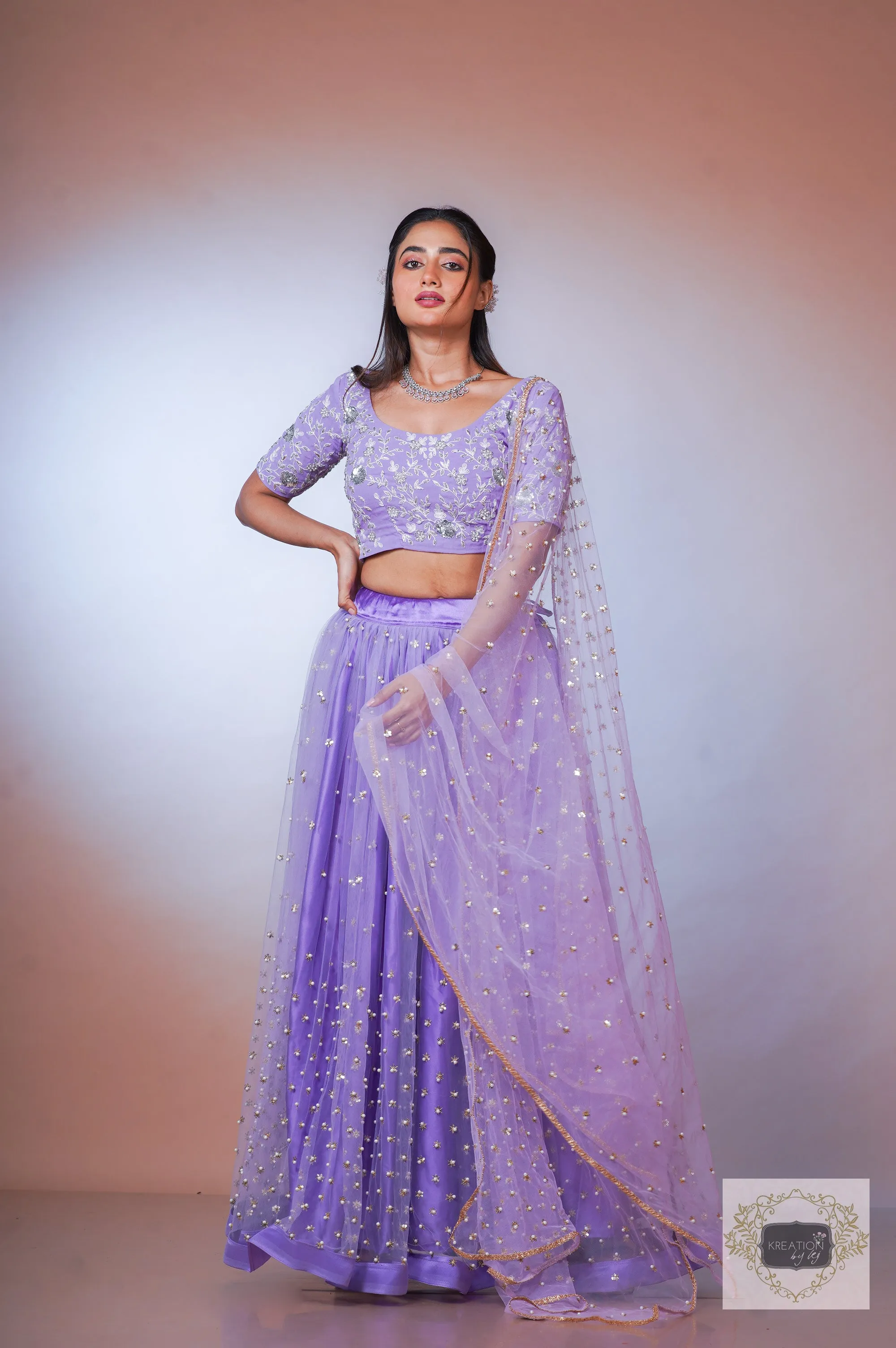 Chaand Chupa Badal Mein Lehenga Set