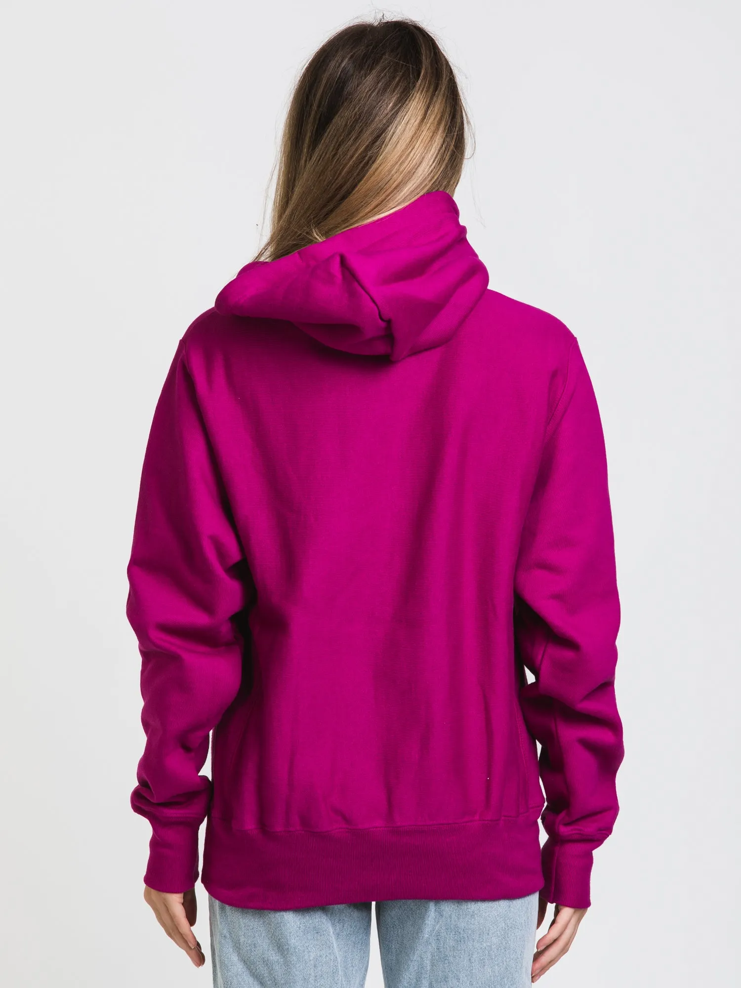 CHAMPION BOYFRIEND PULLOVER HOODIE  - CLEARANCE