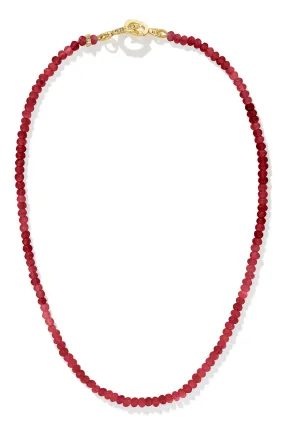 Charlotte Garnet Gemstone Necklace | Health