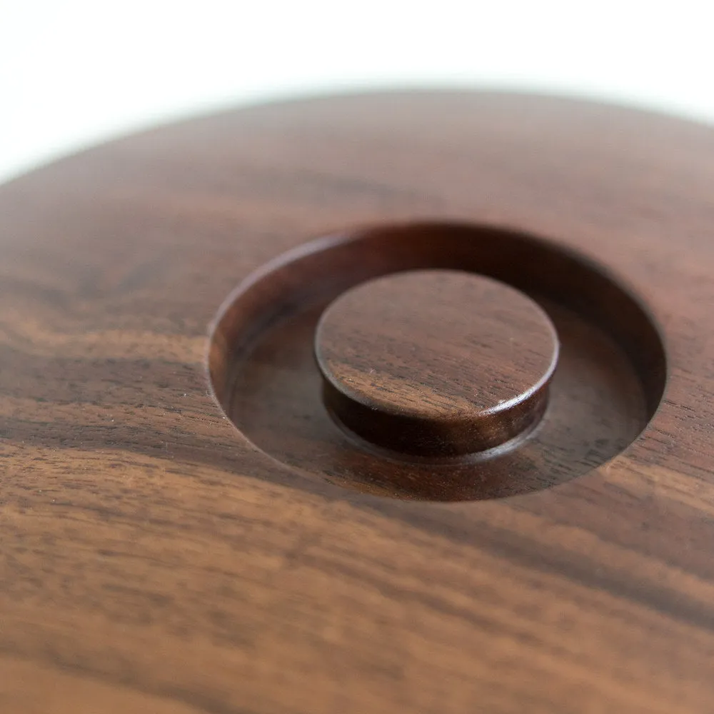 Claro Walnut Hopper Lid For Mazzer