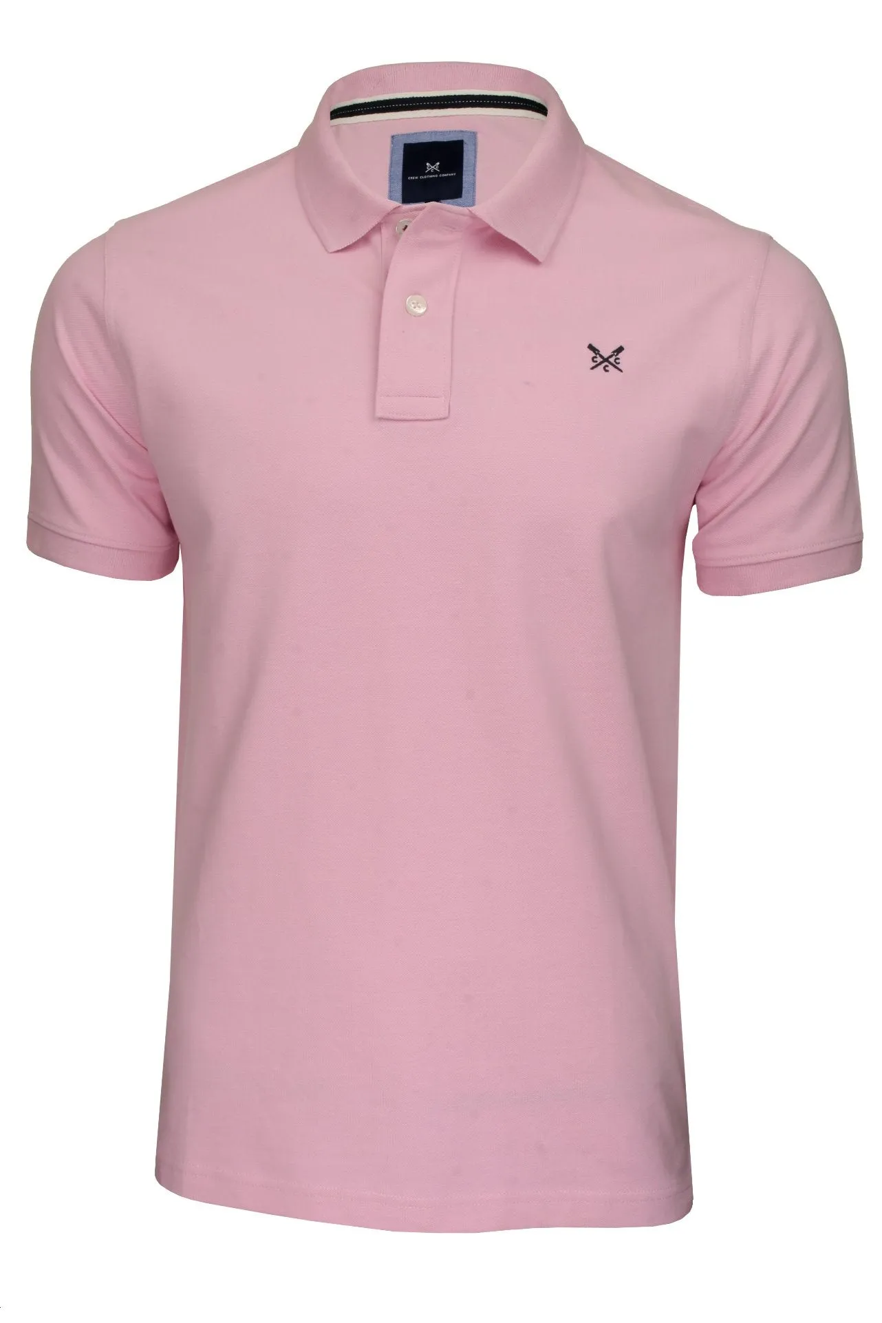 Crew Clothing Mens Pique Polo Shirt 'Classic Pique Polo' - Short Sleeved