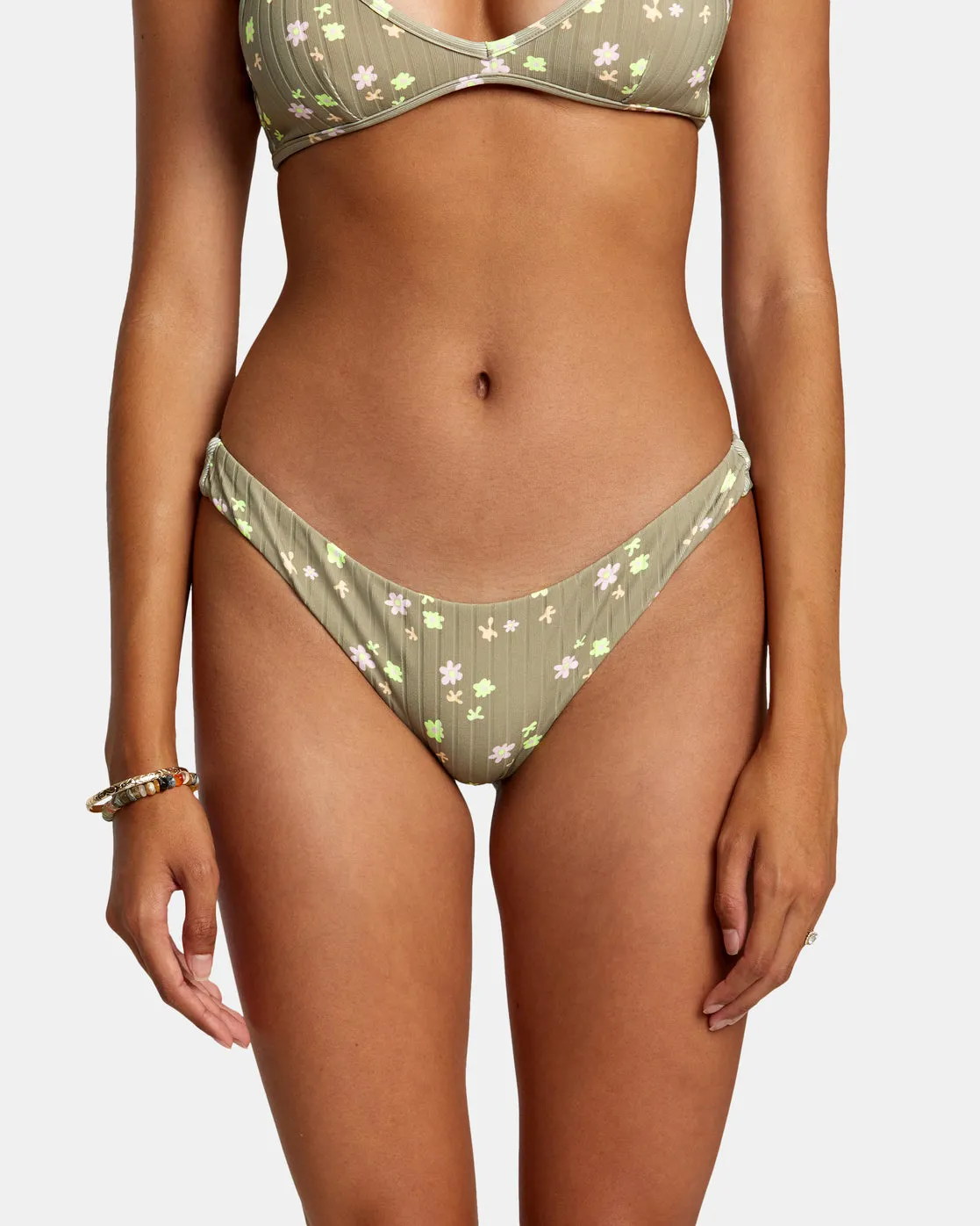 Decoupage Cheeky Bikini Bottoms - Aloe