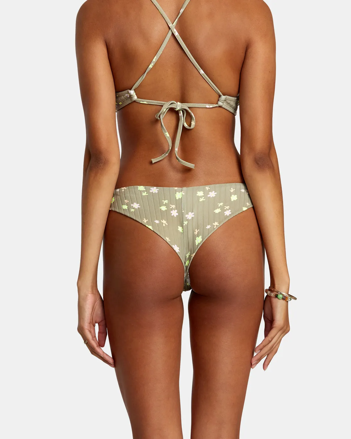 Decoupage Cheeky Bikini Bottoms - Aloe