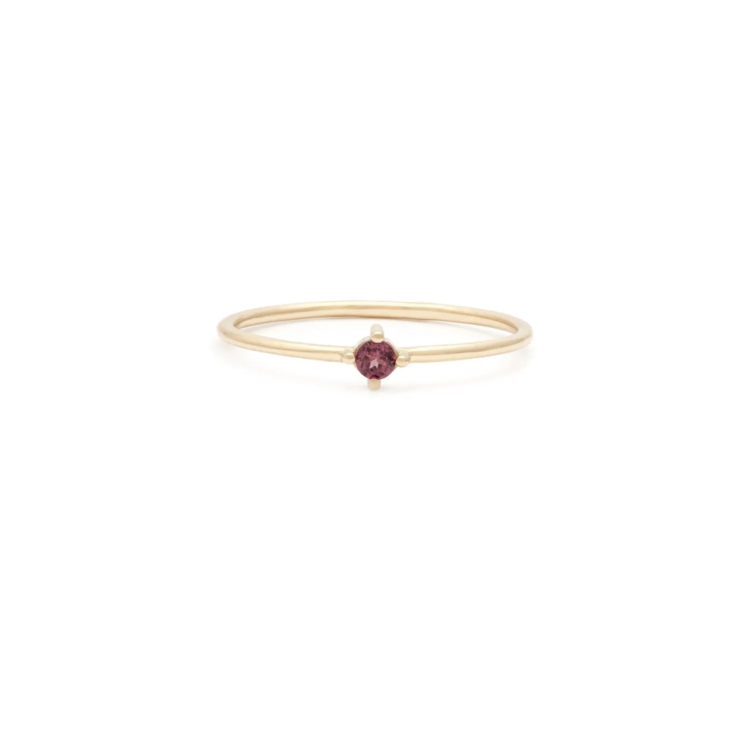 Element Ring | 14k Gold & Garnet