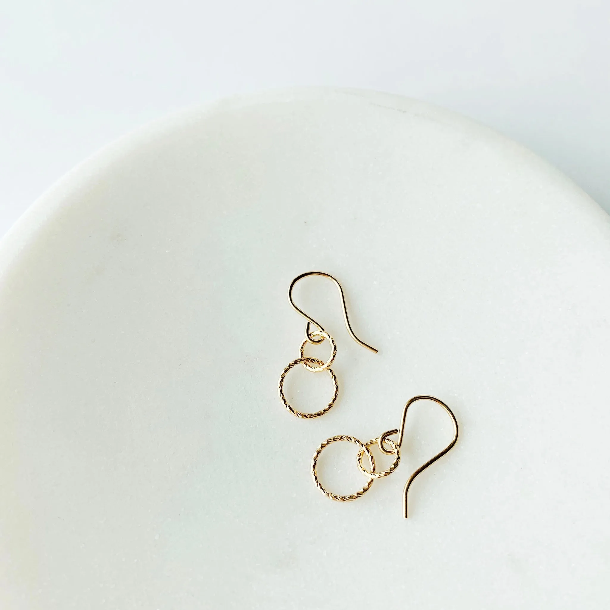 Ella Linked Ring Earrings