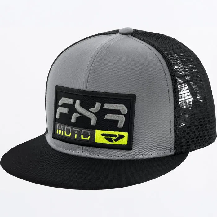 FXR Moto Hat Grey/Black