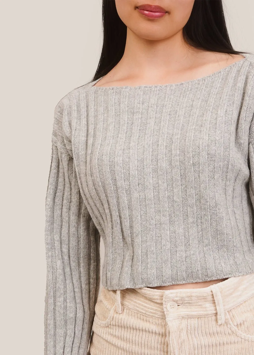 Grey Melange Macau Sweater