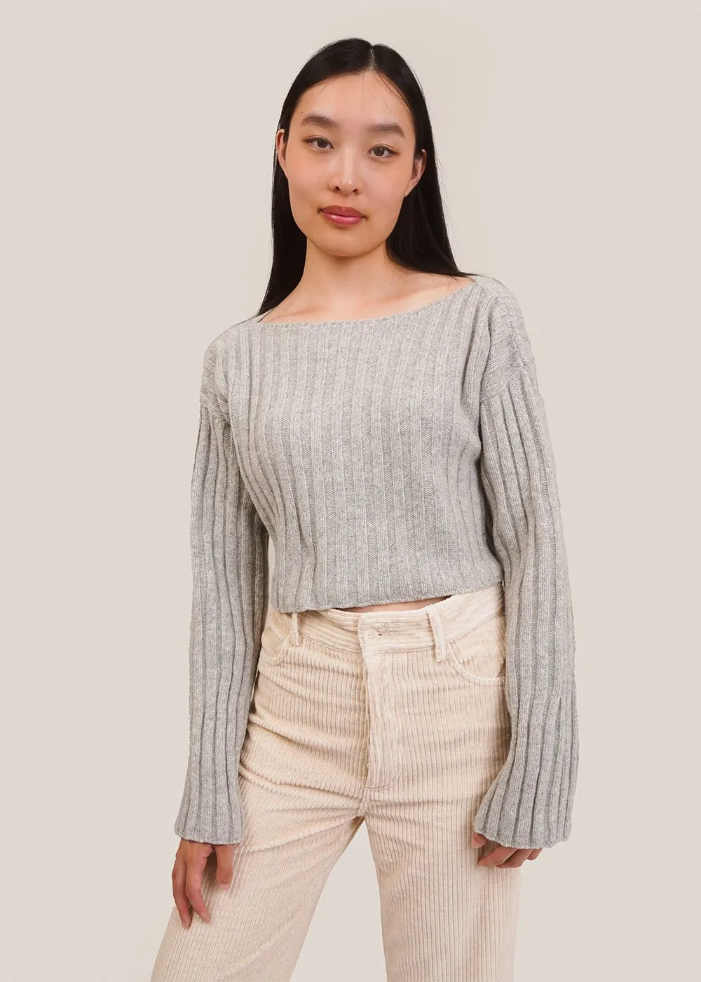 Grey Melange Macau Sweater