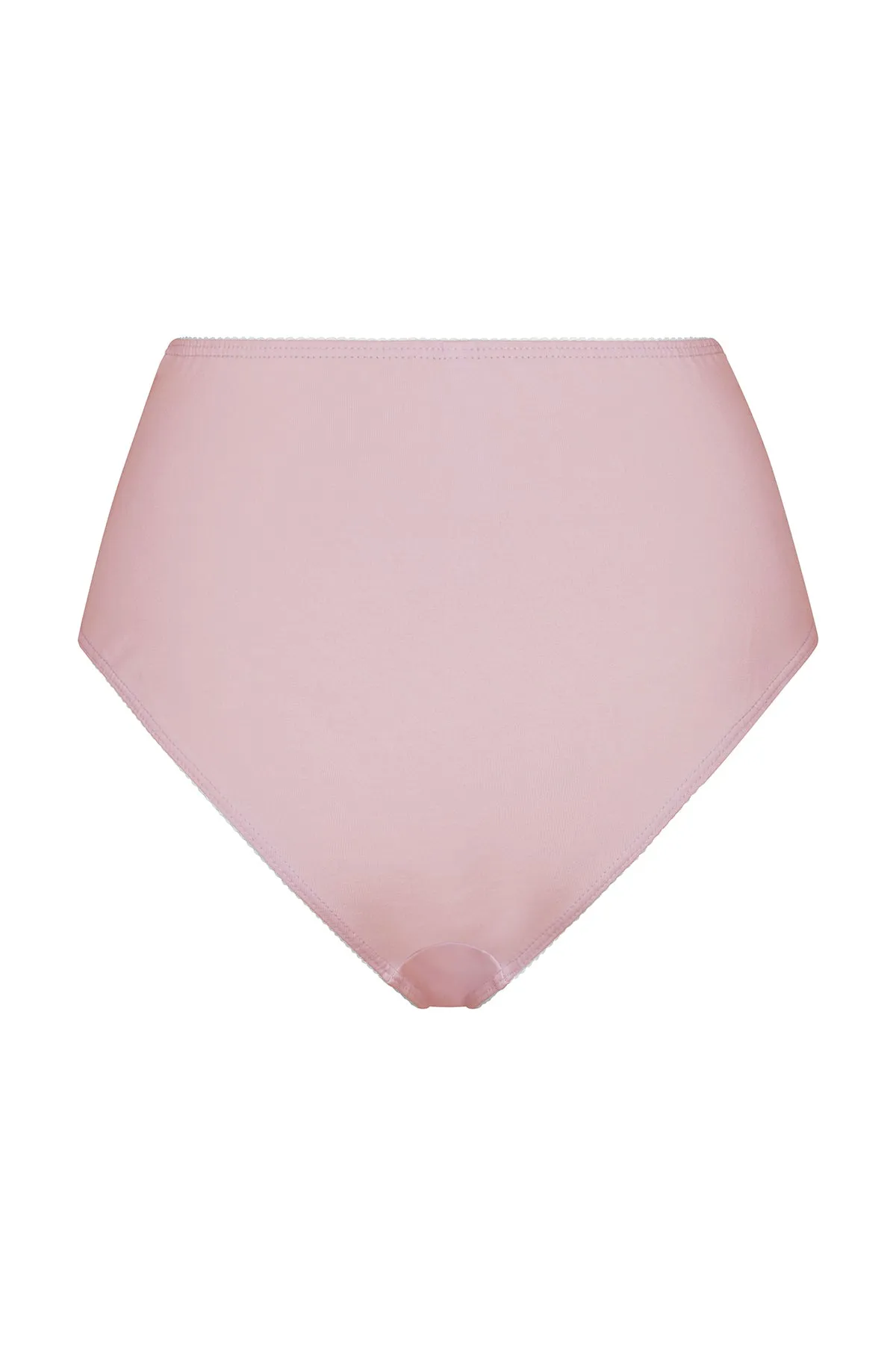 HIGH RISE UNDERWEAR IN BABY PINK