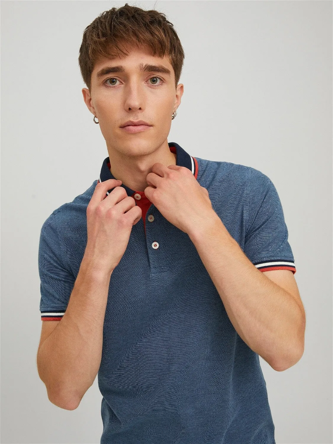 Jack & Jones 'Paulos' Pique Polo T-Shirt