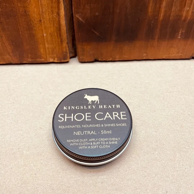 Kingsley Heath Shoe Polish Tin Neutral