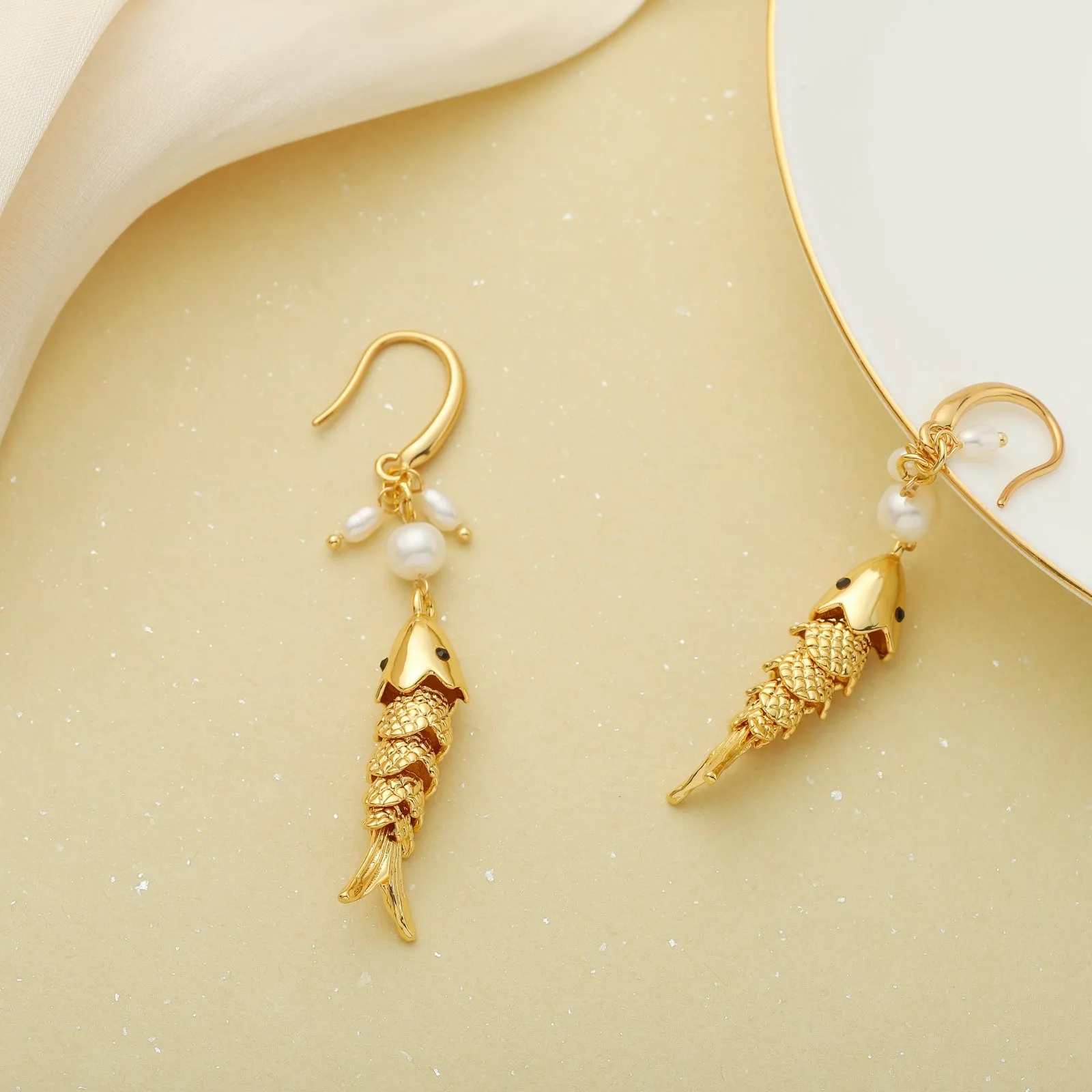 Koi Pearl Earrings