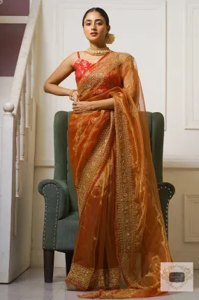 Liquid Gold Zarina Saree