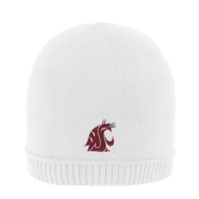 LogoFit WSU White Embroidered Beanie