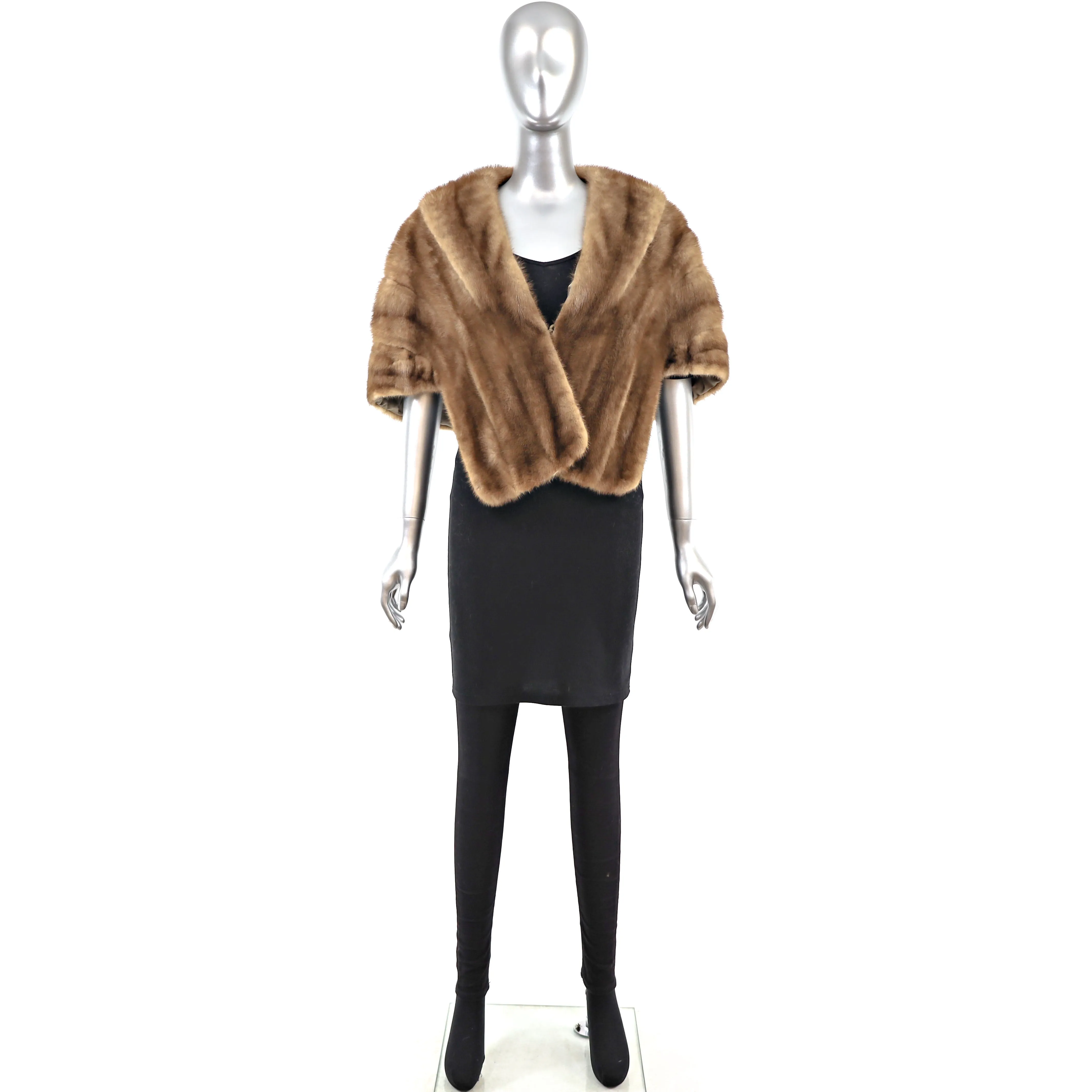 Lunaraine Mink Stole- Size XS