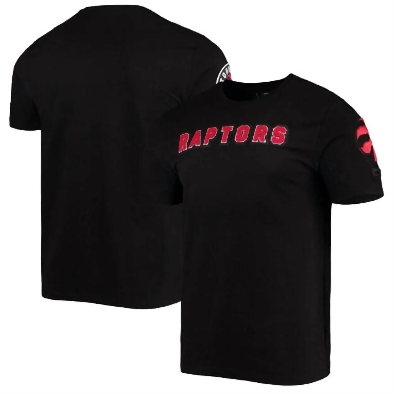 Men's Toronto Raptors Chenille Tee In Black