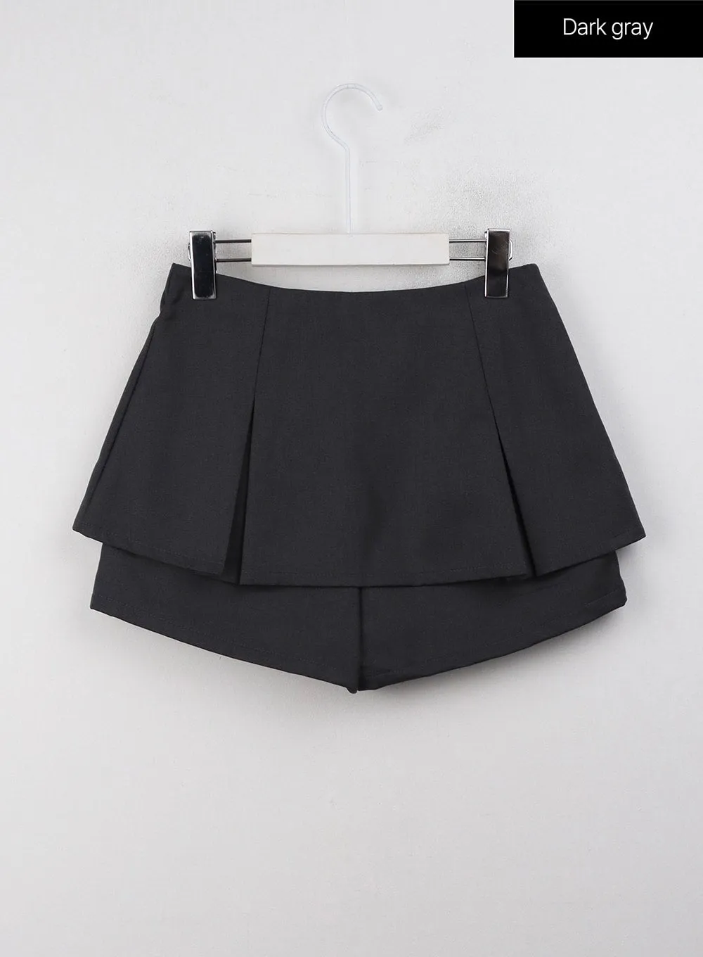 Mid Waist Pleated Skort CJ409