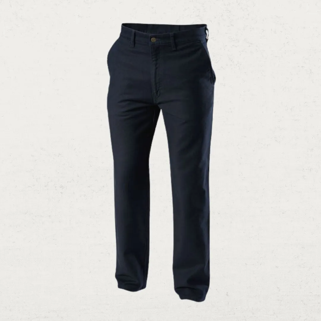 Moleskin Flat Front Winter Pant