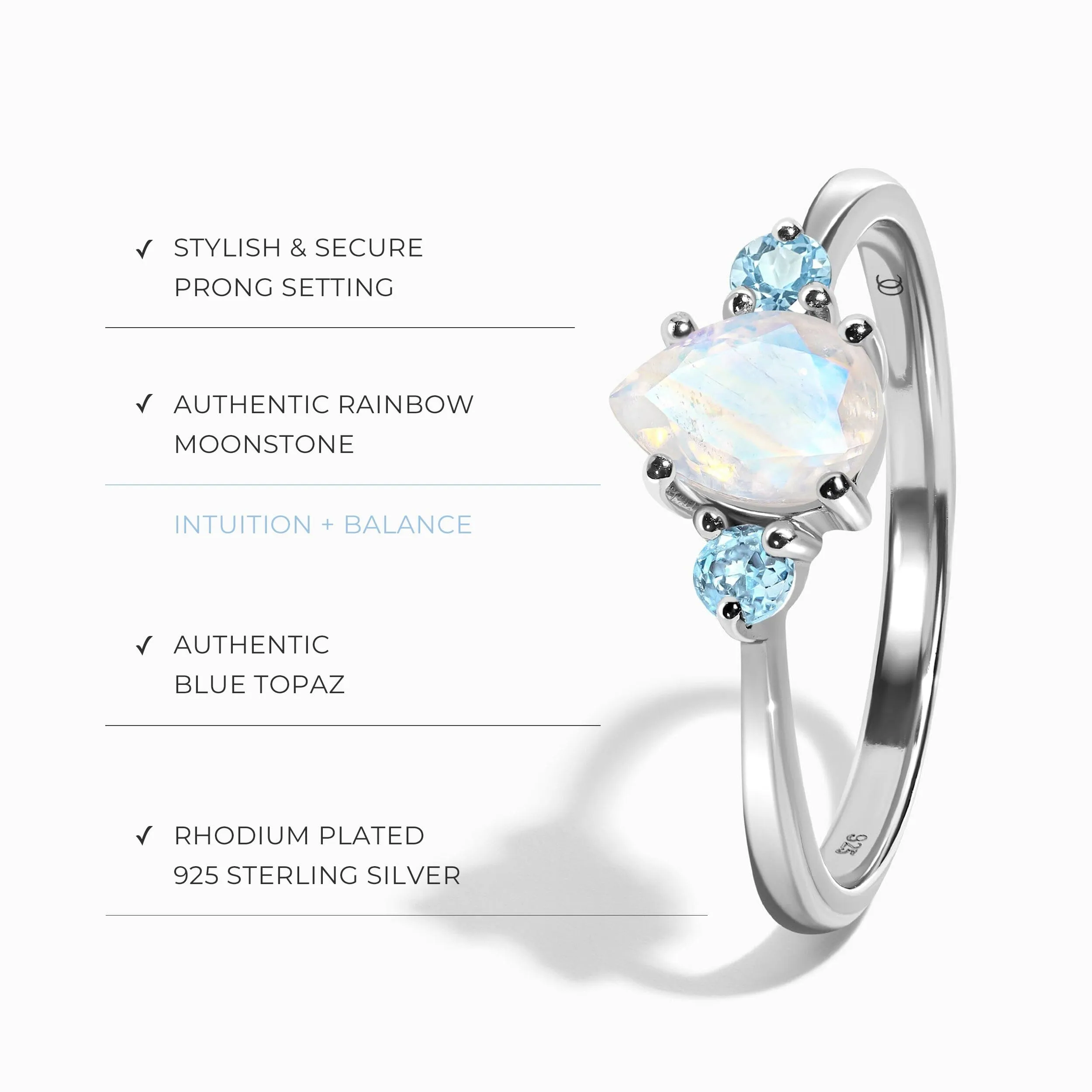 Moonstone Ring - Lania