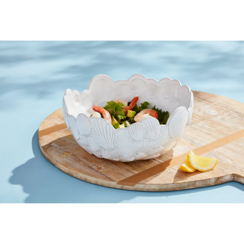 Mud Pie Fan Shell Bowl