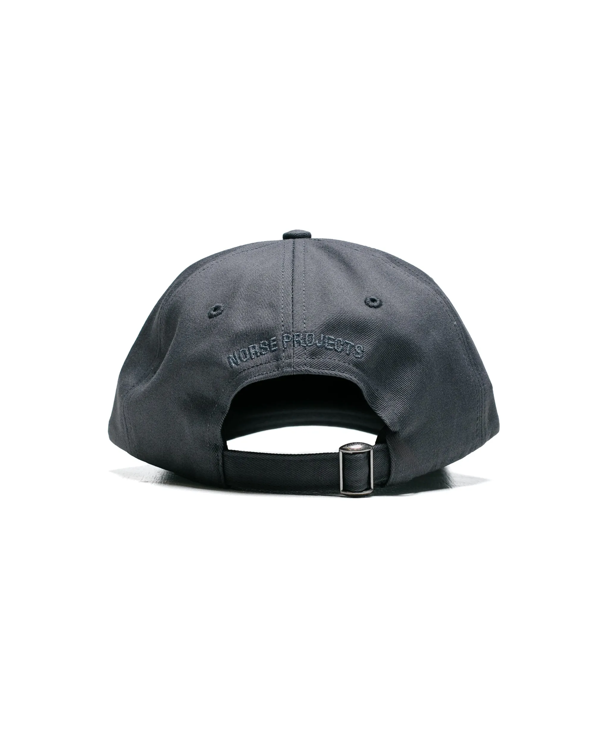 Norse Projects Twill Sports Cap Magnet Grey