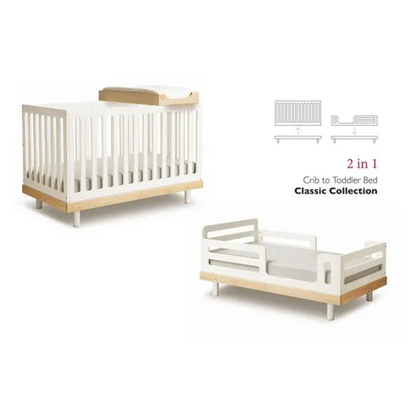 Oeuf Classic Toddler Bed Conversion Kit - White