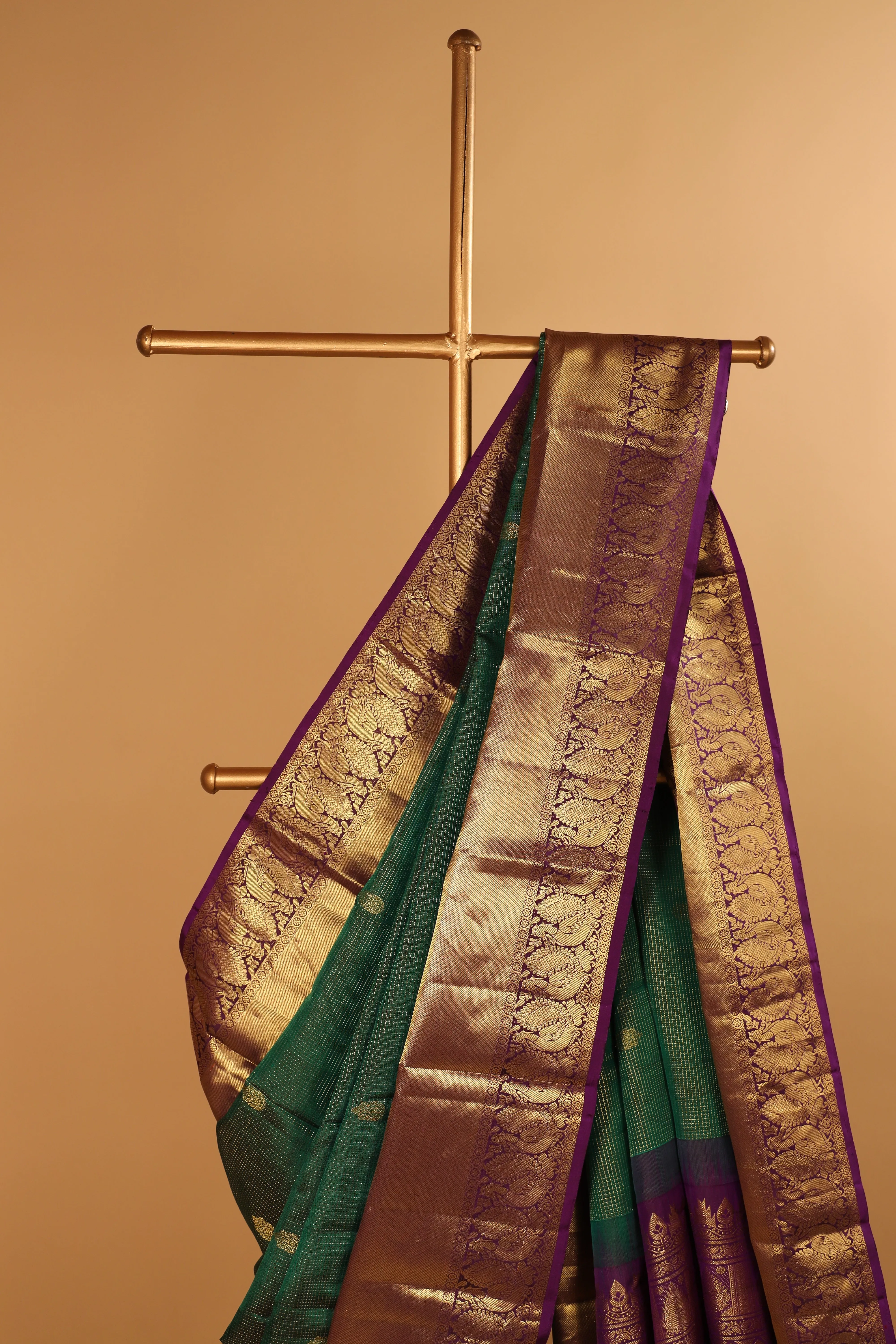 Pure Kanjivaram Silk hand woven saree