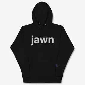 "Helvetica Jawn" Embroidered Hoodie