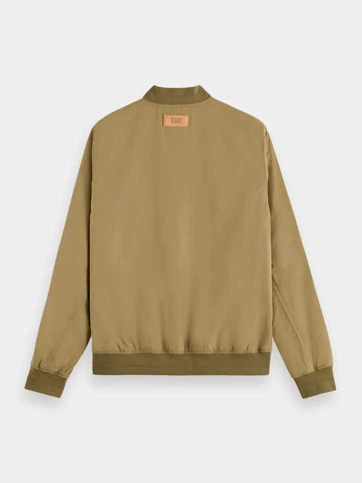 Reversible Bomber Jacket | Khaki