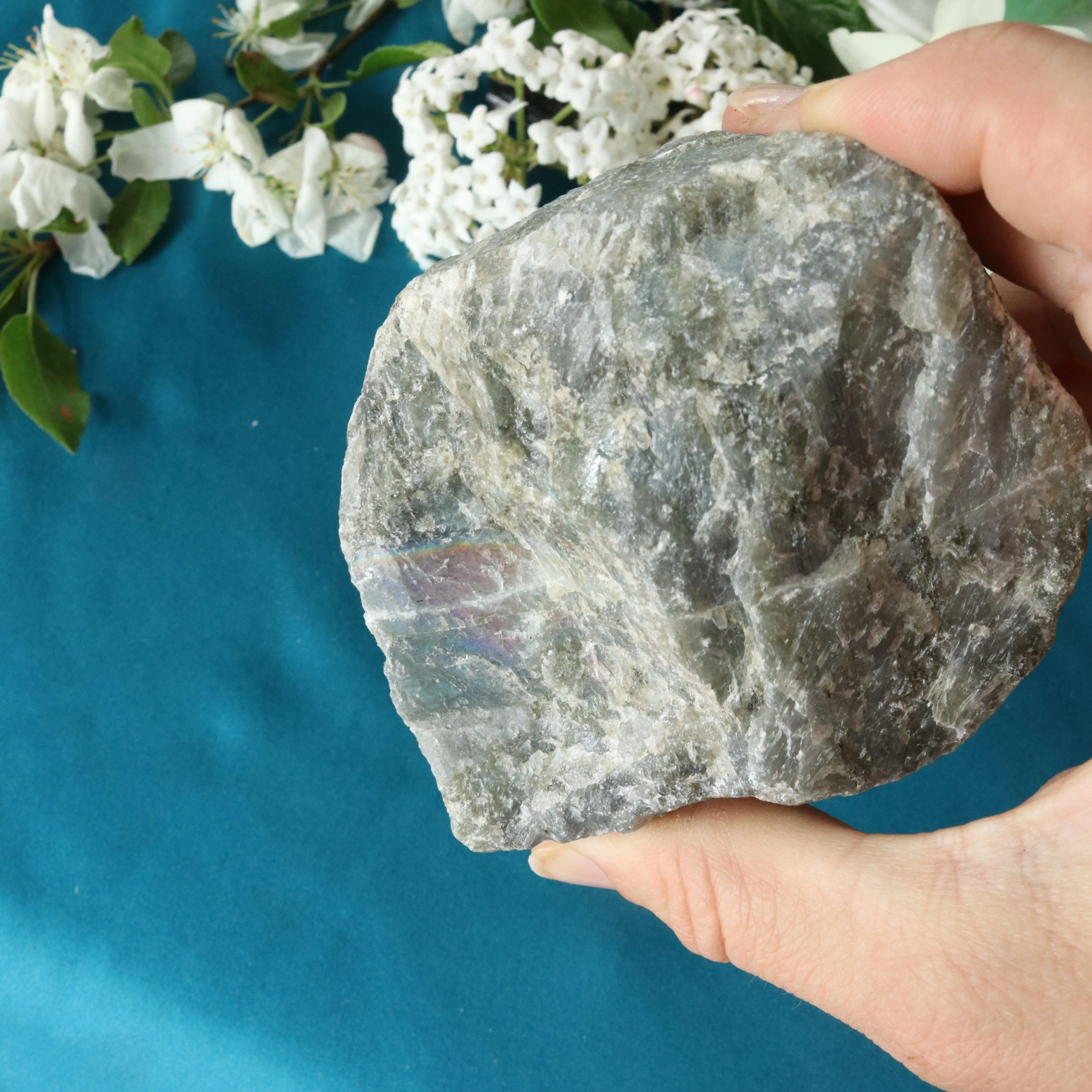 Rough Labradorite Specimen with Rainbow Flashes ~ Specimen #1