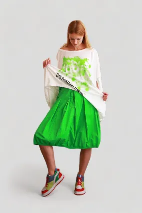 RUNDHOLZ DIP GECKO GREEN SKIRT