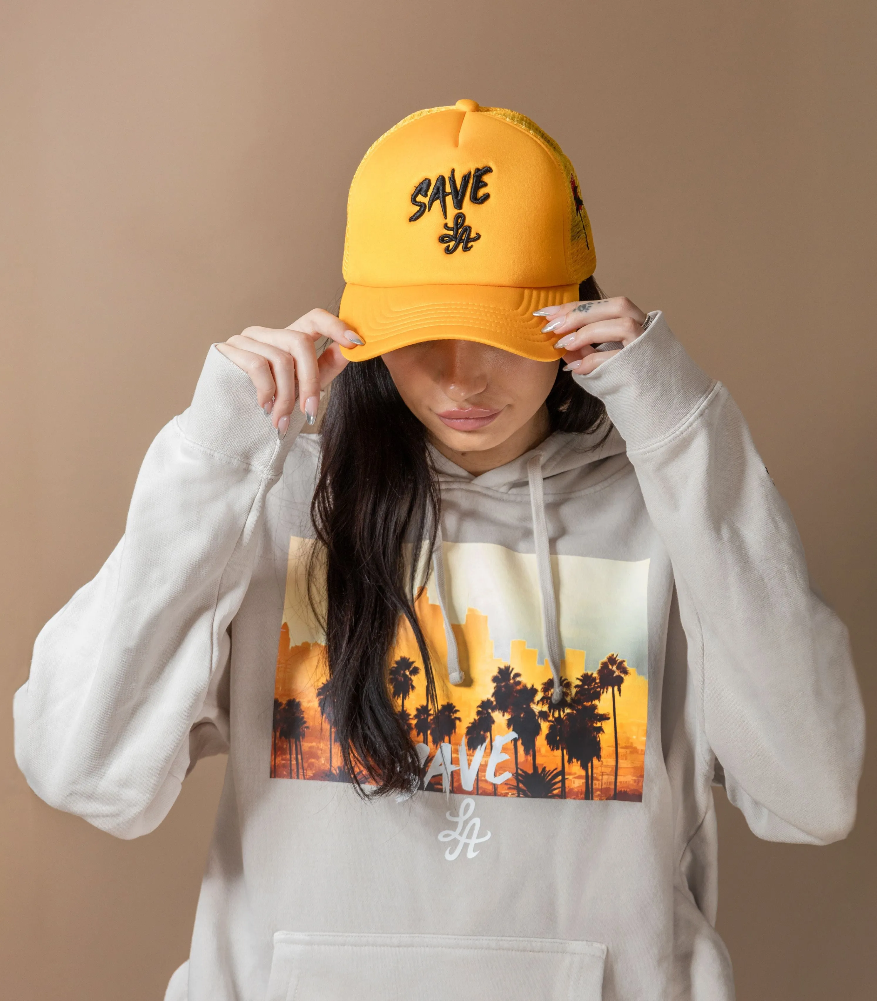 SAVE LA FOAM TRUCKER (YELLOW)