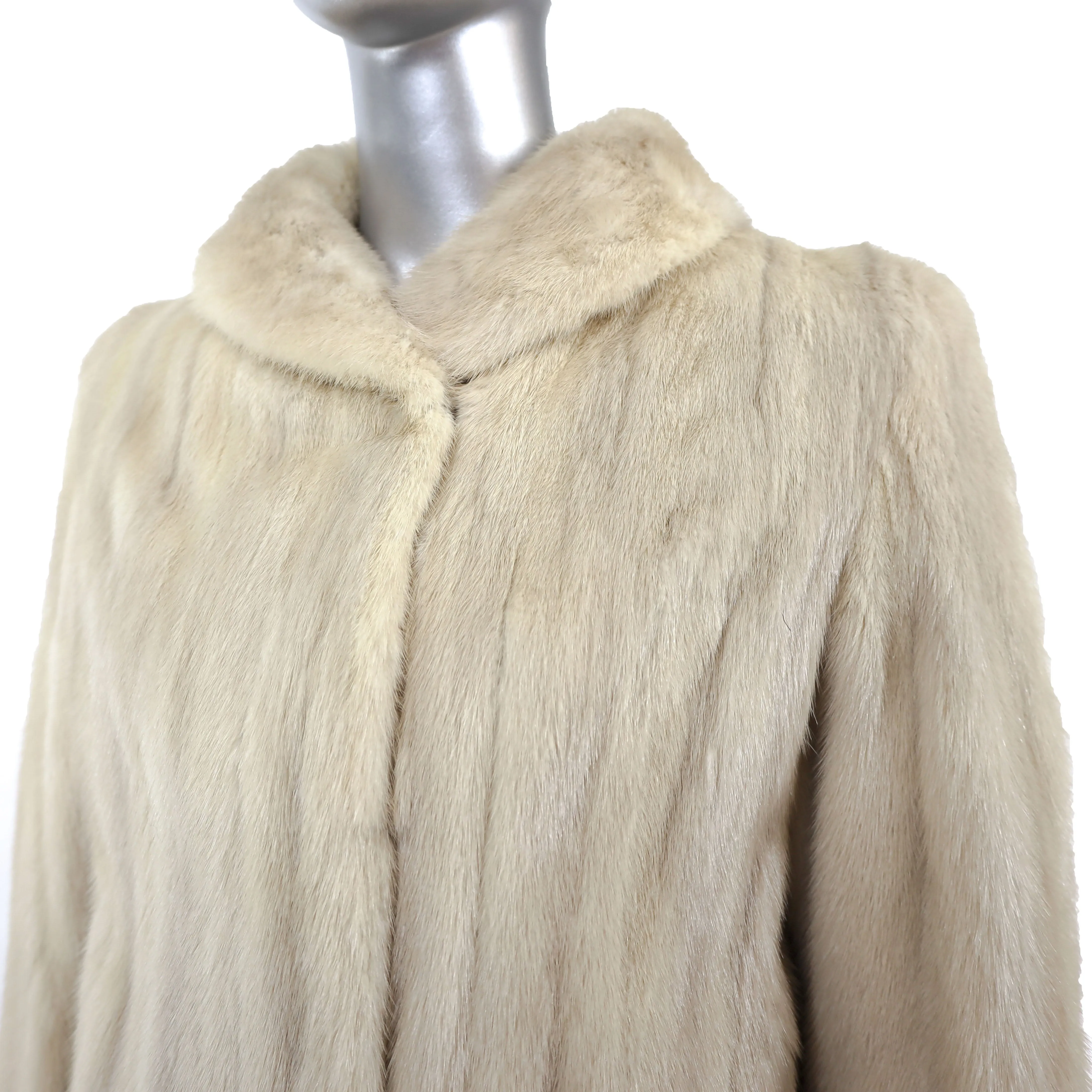 Tourmaline Mink Jacket- Size M